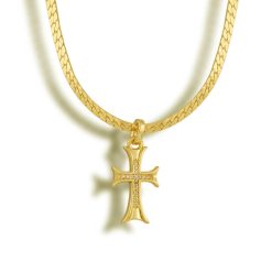 Alternative view of Crossed Necklace