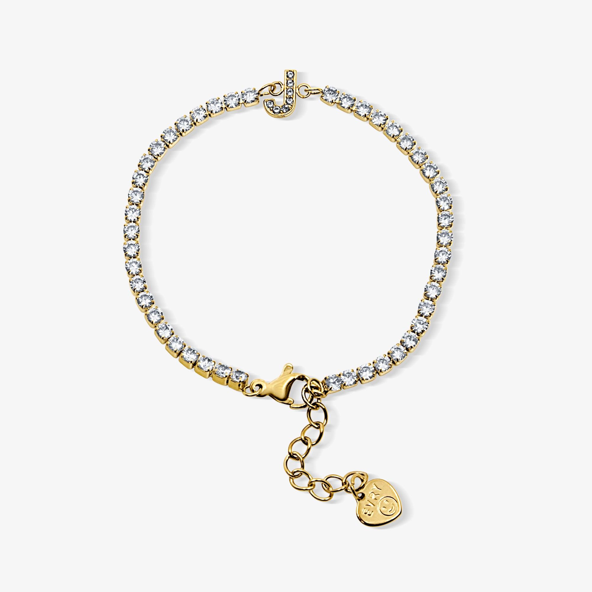 Icy Initial Tennis Bracelet - Image 20
