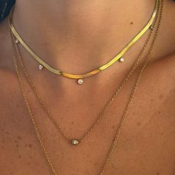 Alternative view of Glow Dots Choker Necklace