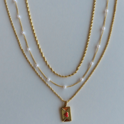 Alternative view of Love You Bundle : 3 Piece Necklace Bundle