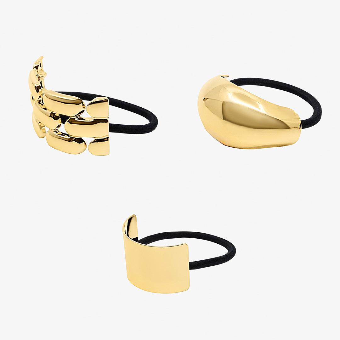 It Girl 3-Pack Hair Elastic Set - Image 2