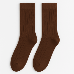 Alternative view of Essential Ribbed Crew Socks