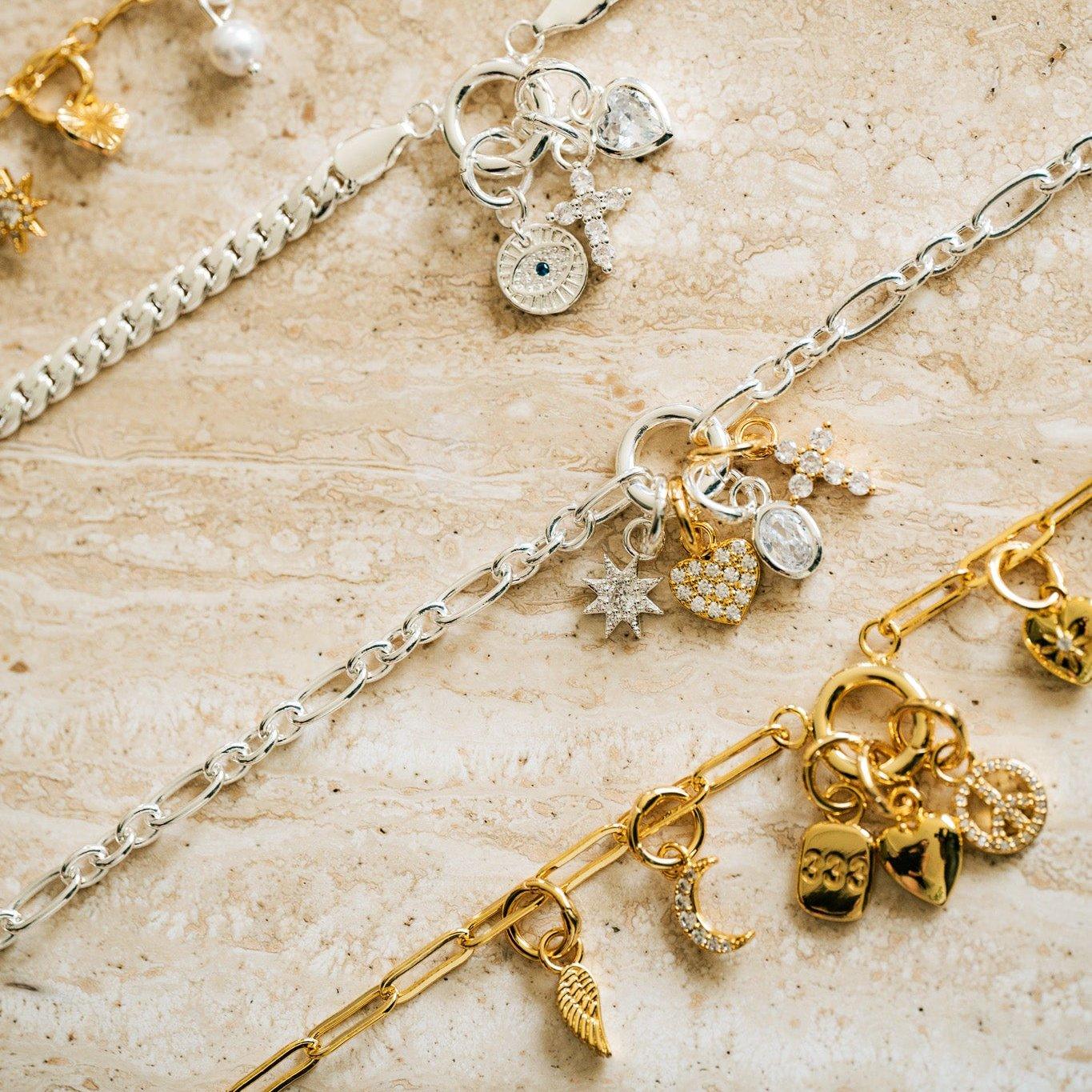 Linked Together Charm Necklace - Image 3