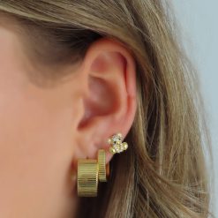 Alternative view of Teddy Bear Earrings