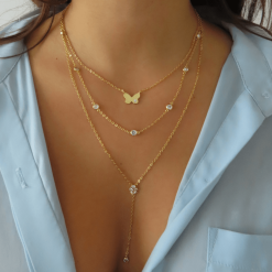 Alternative view of Fly By Necklace