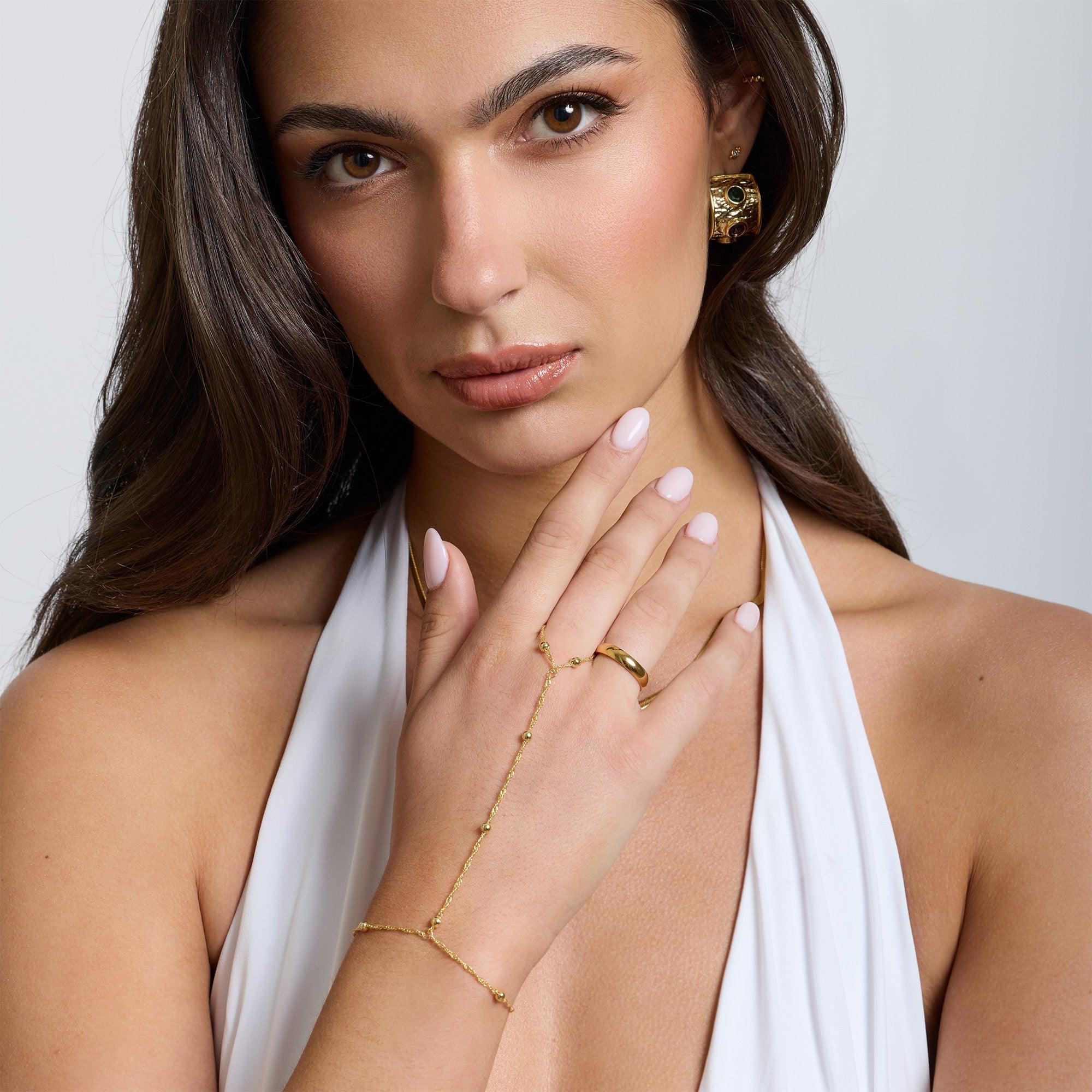 Gold Coast Hand Chain - Image 3