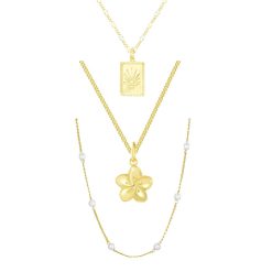 Alternative view of Glow Up Bundle : 3 Piece Necklace Bundle