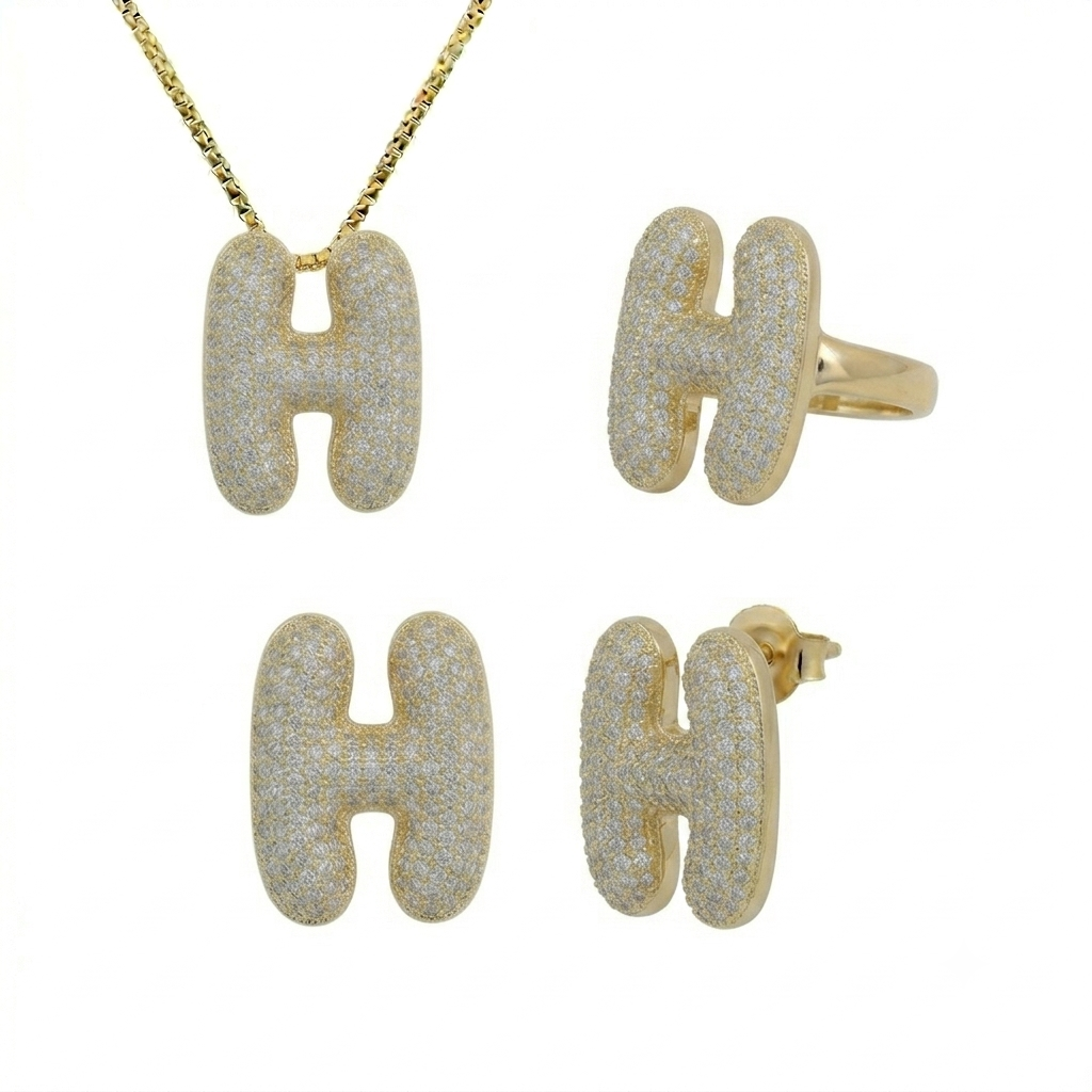 Adore Me Earring, Ring & Necklace 3 Piece Bundle - Image 16