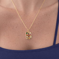 Bright Babe Initial Necklace