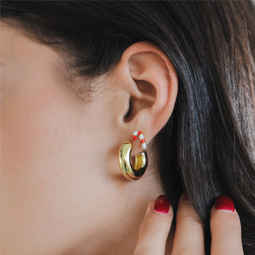 Candy Cane Earrings - Image 2