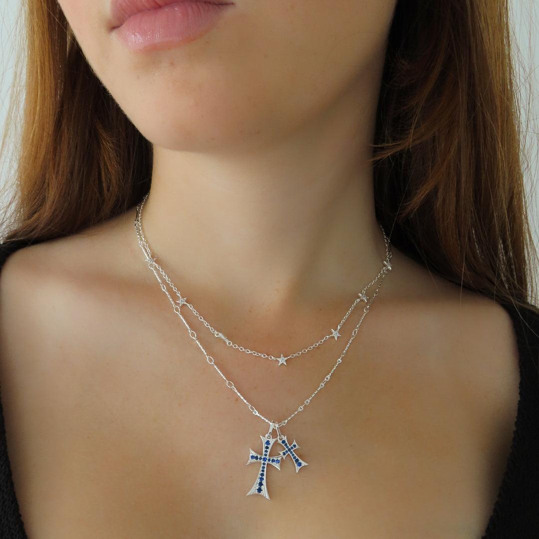 Double Cross Me Necklace - Image 12