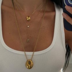 Alternative view of Linked Bestie Necklace