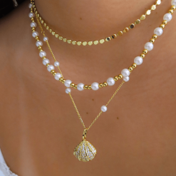 Alternative view of Shoreline Necklace
