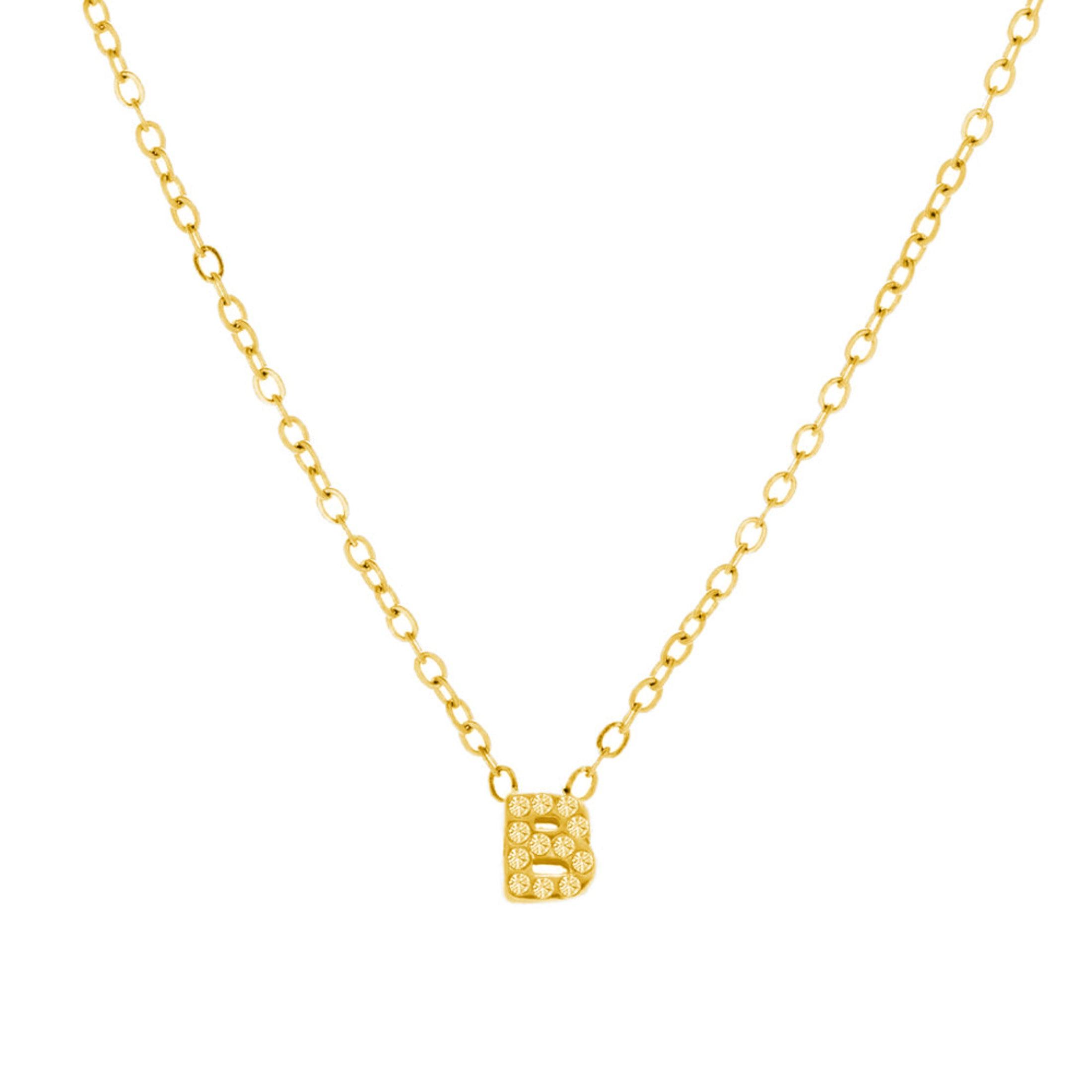 Crystal Initial Necklace - Image 5