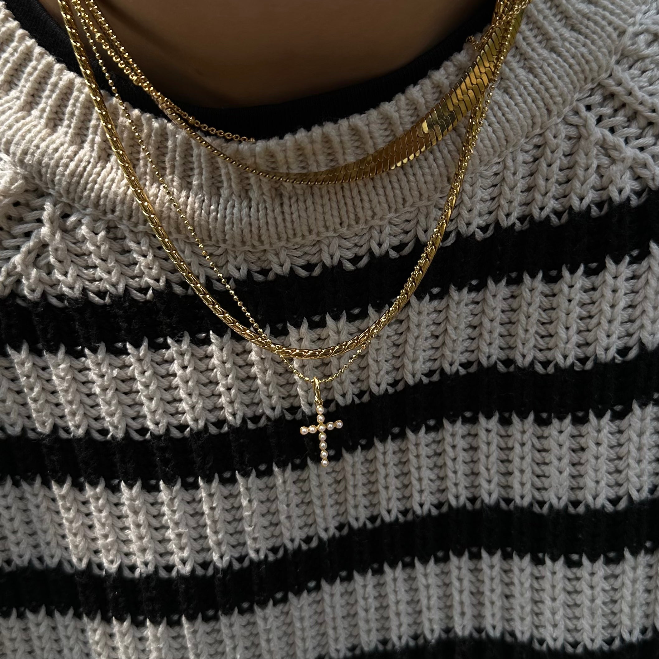 Heavenly Hour Cross Necklace - Image 2