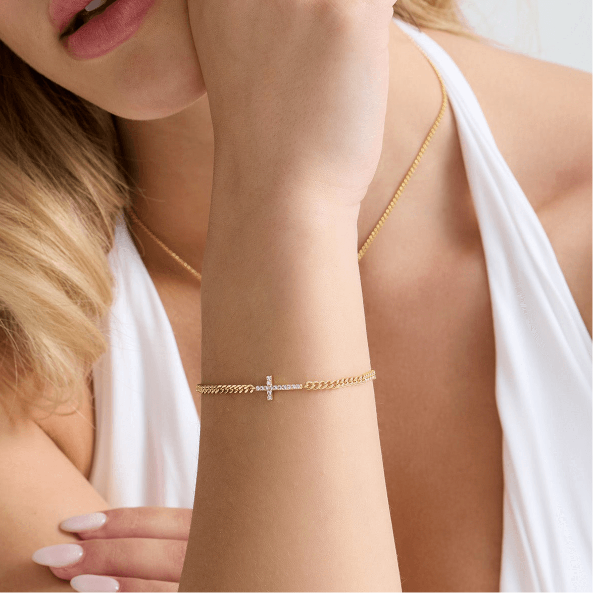 Don't Cross Me Bracelet - Image 3