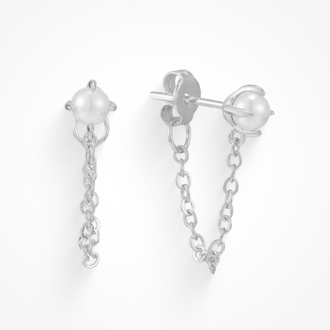 Girly Pearly Earrings - Image 3