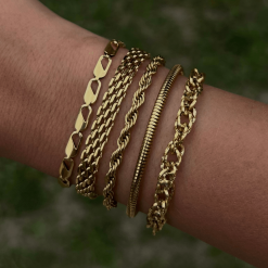 Alternative view of Roped Up Bracelet