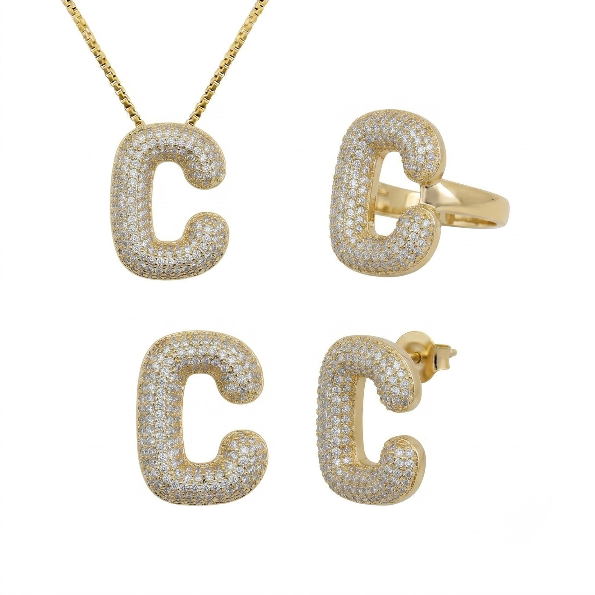 Adore Me Earring, Ring & Necklace 3 Piece Bundle - Image 10