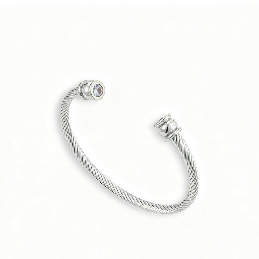 Eternal Twirl Bangle - Image 2