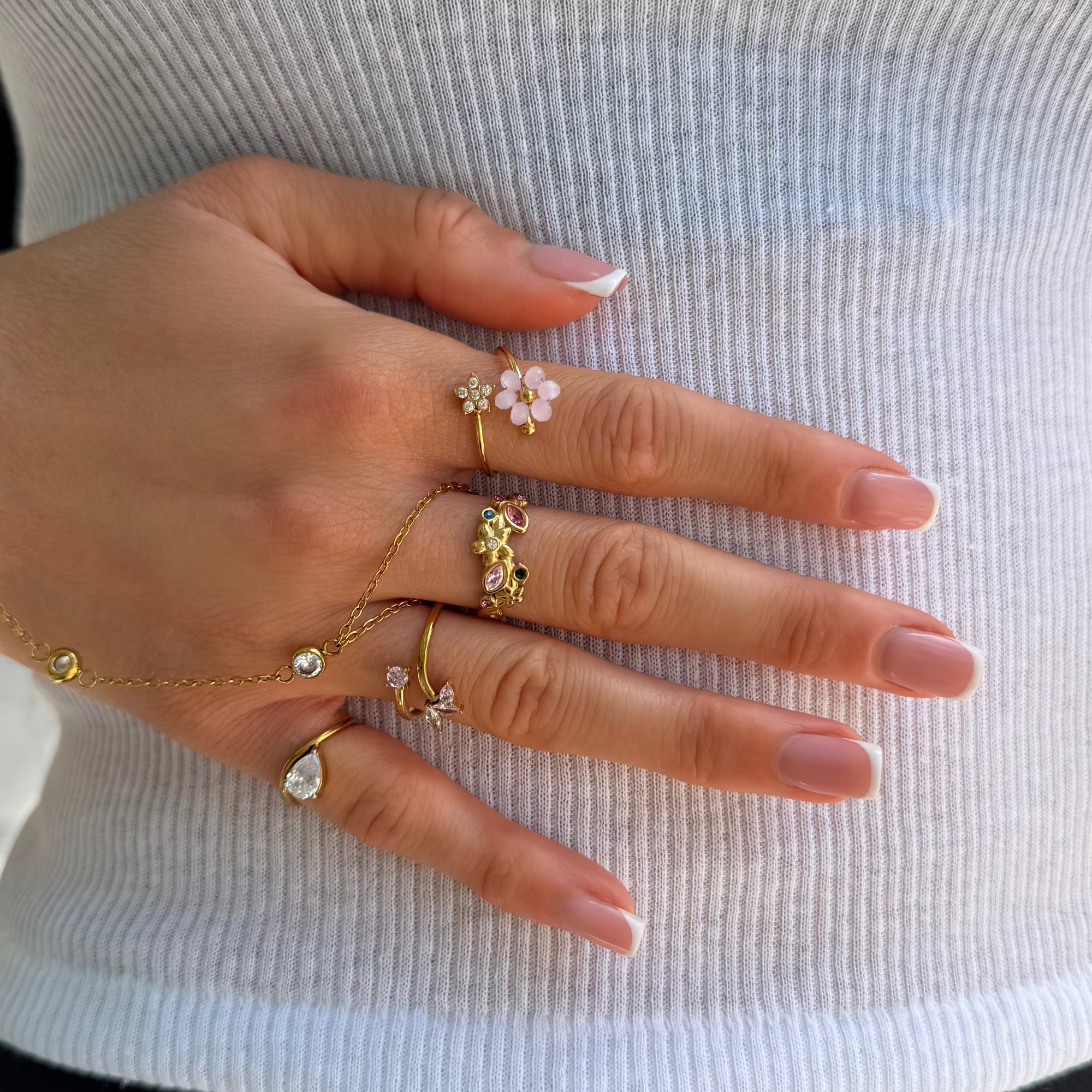 Prism Petal Ring - Image 2