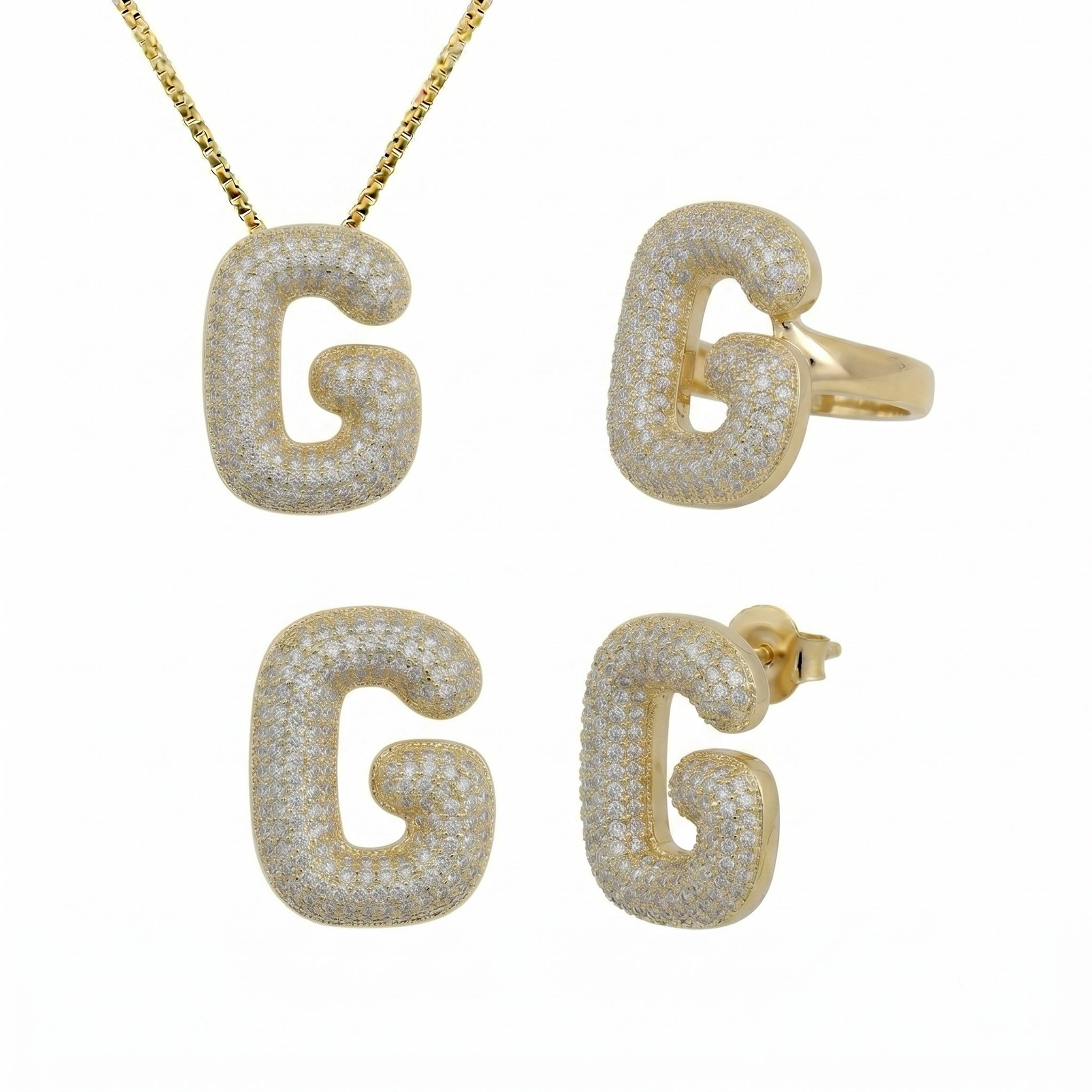 Adore Me Earring, Ring & Necklace 3 Piece Bundle - Image 14