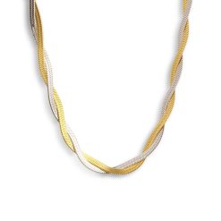 Alternative view of Two-Tone Medusa Necklace