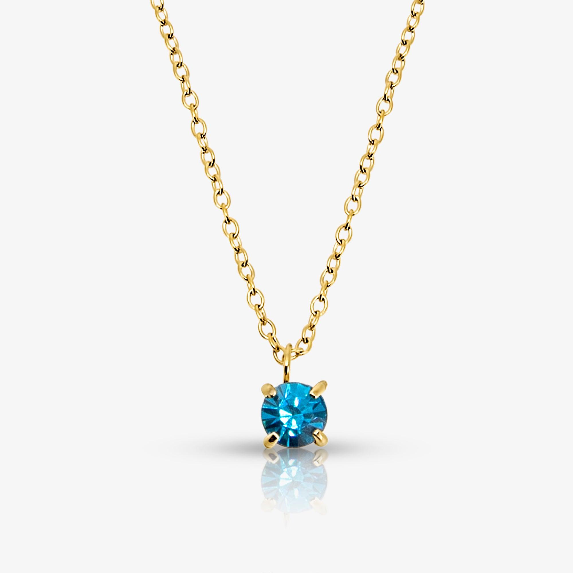 Celeste Birthstone Necklace - Image 6
