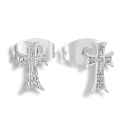 Alternative view of Crossed Earrings