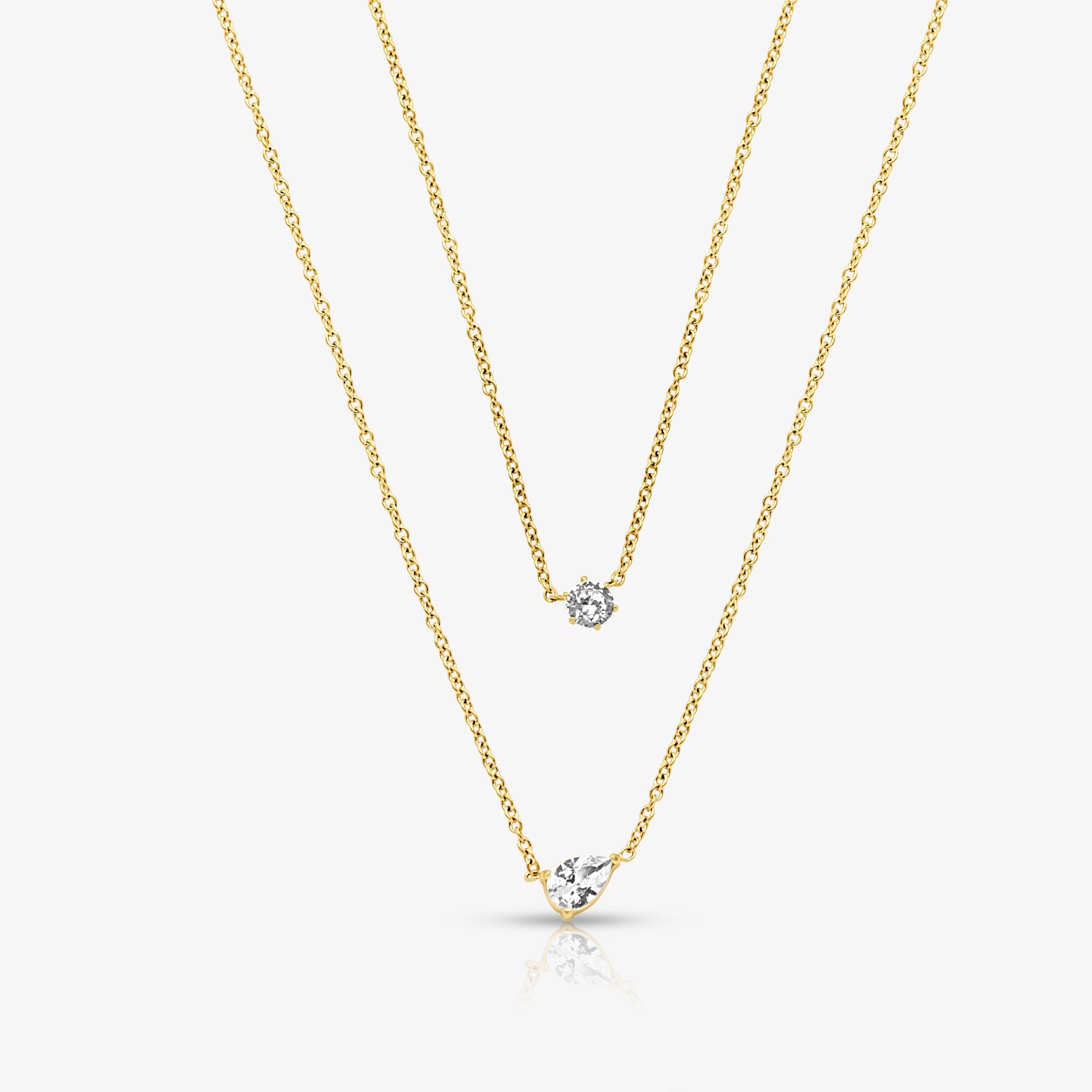 Whisper Shine Necklace 2 Piece Set - Image 3