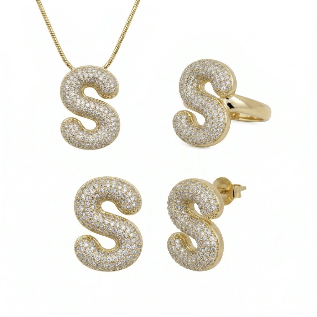 Adore Me Earring, Ring & Necklace 3 Piece Bundle - Image 6