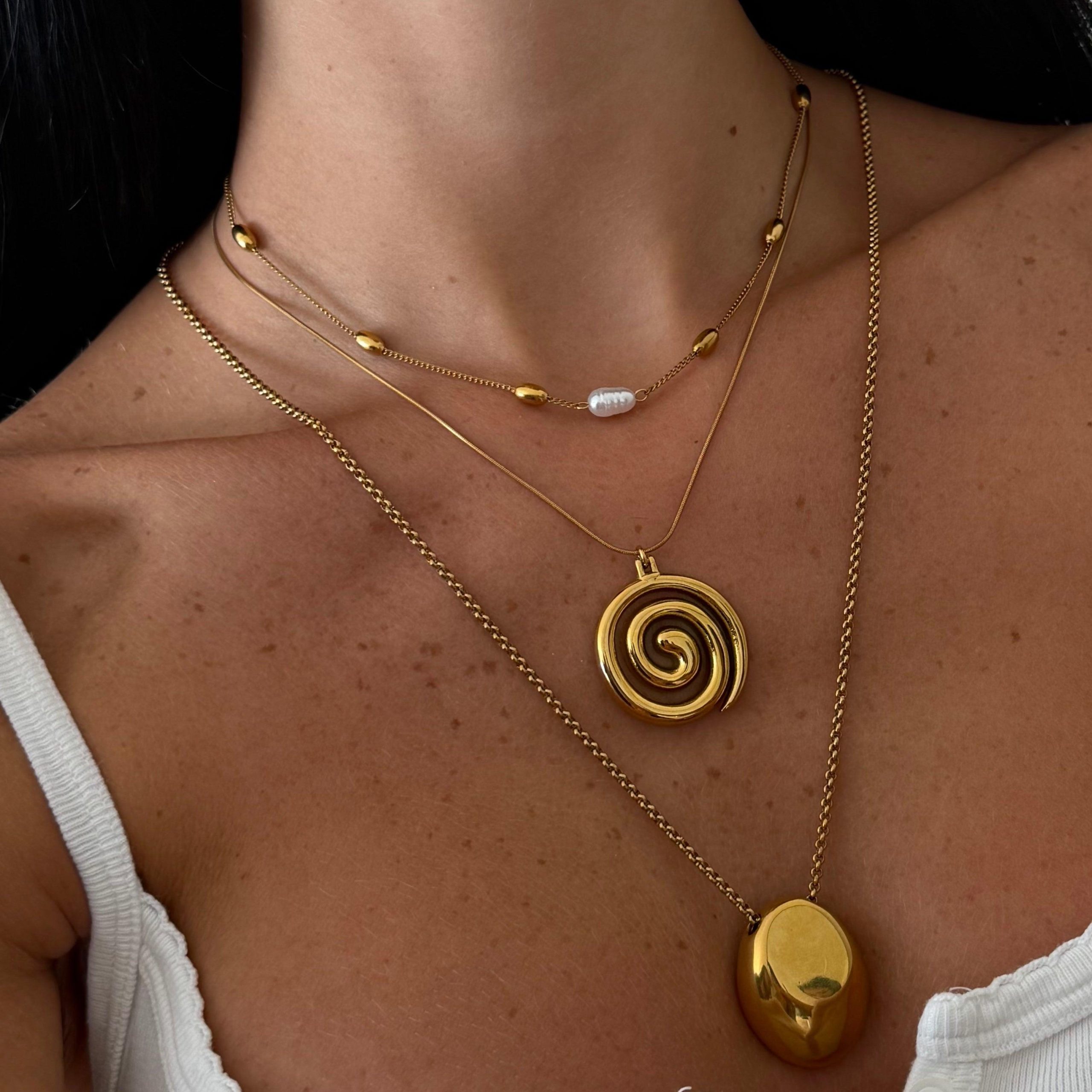 Aurora Glow Long Necklace - Image 3