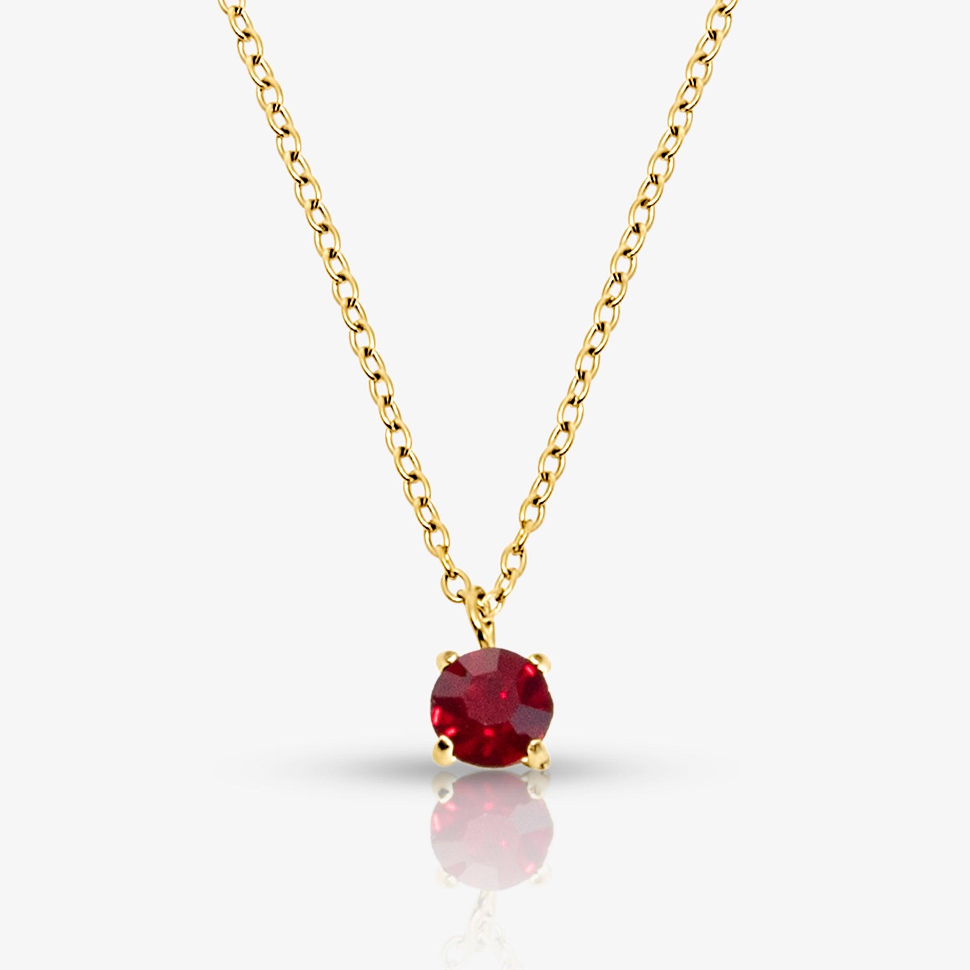 Celeste Birthstone Necklace - Image 8