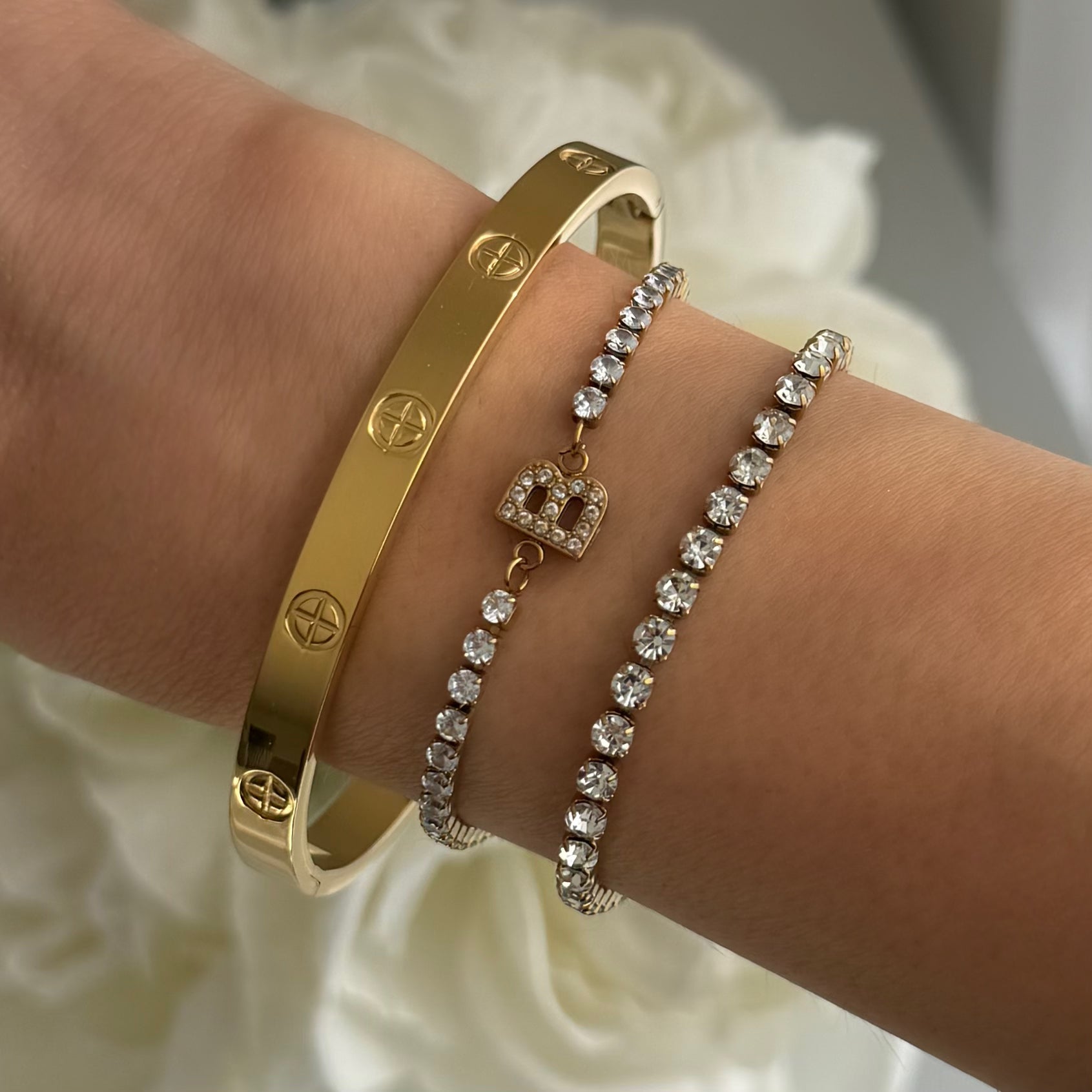 Linked Babe Bangle - Image 2