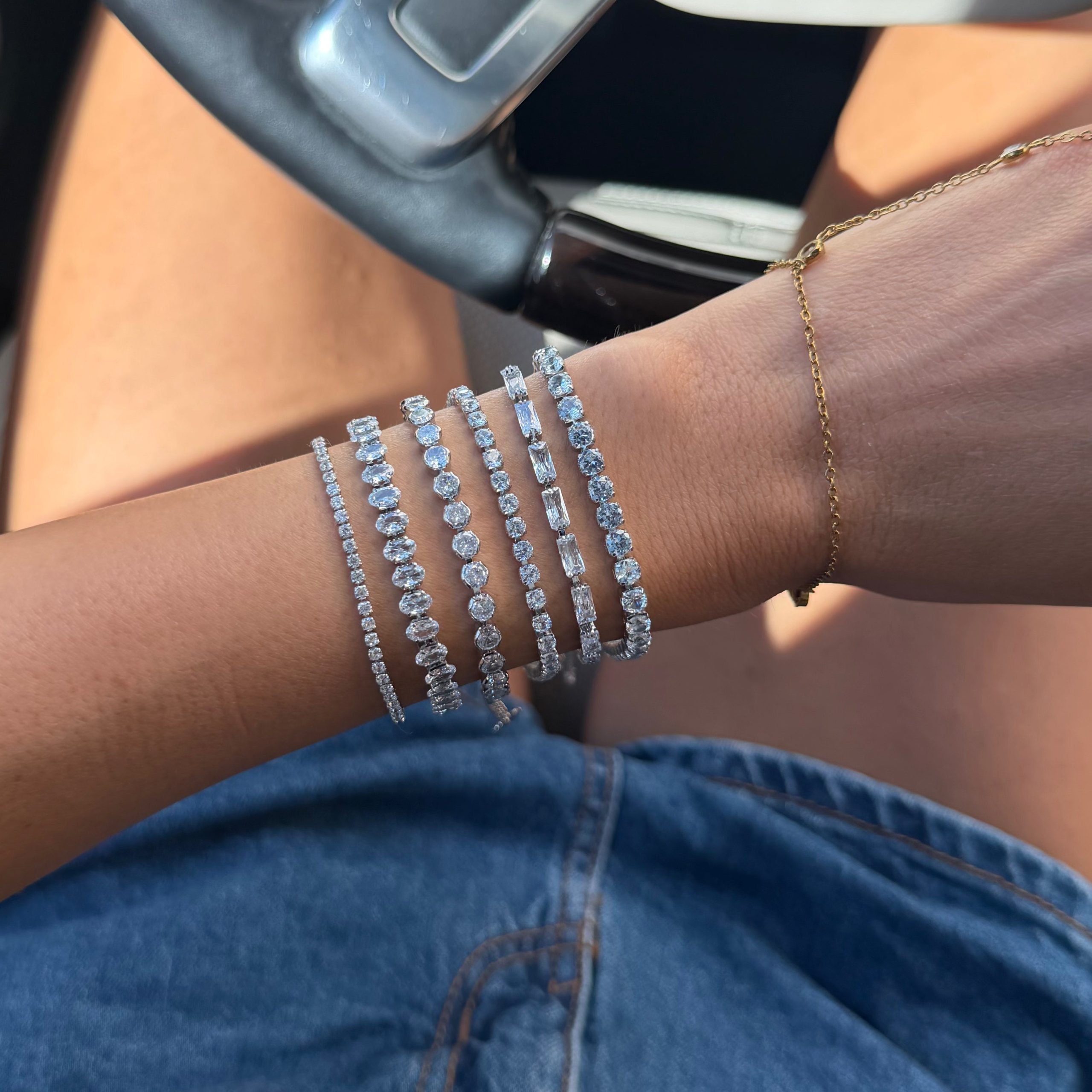Three Wishes Tennis Bracelet - Image 8