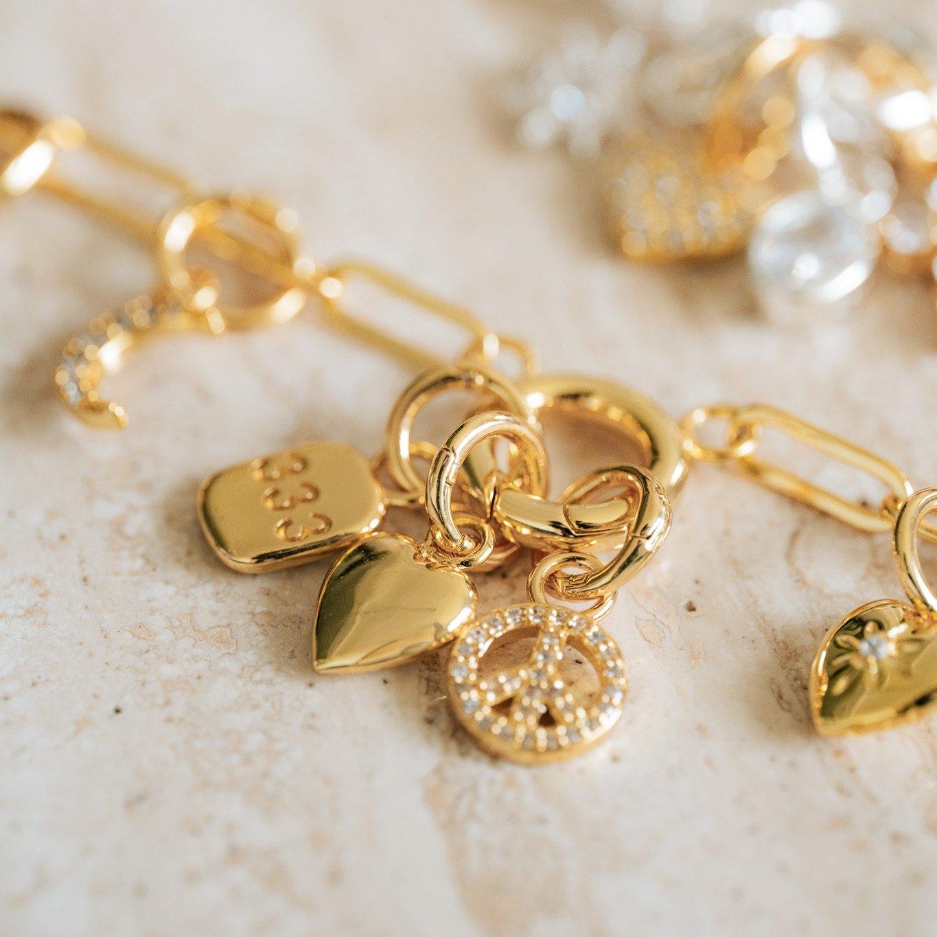 Linked Together Charm Necklace - Image 2