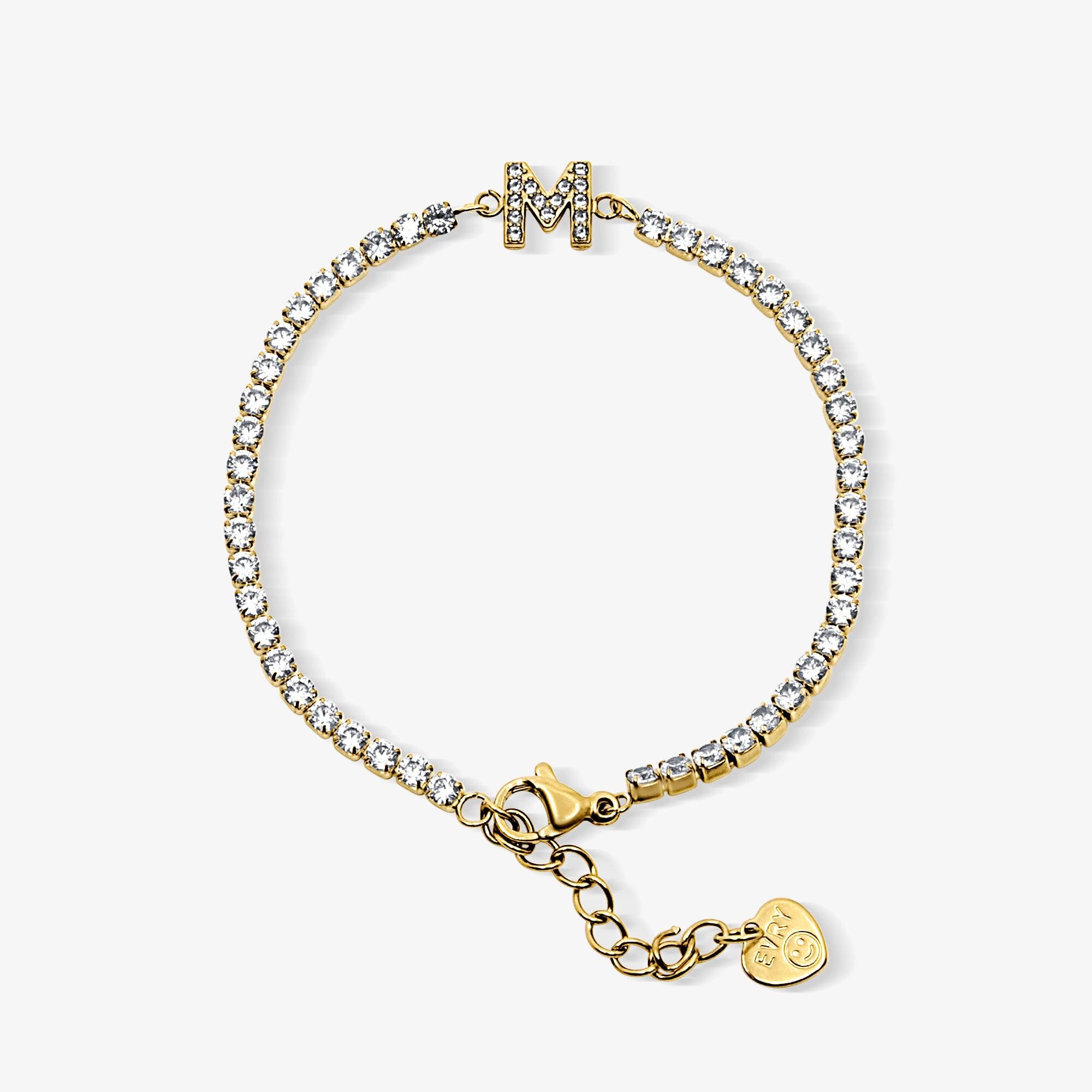 Icy Initial Tennis Bracelet - Image 22