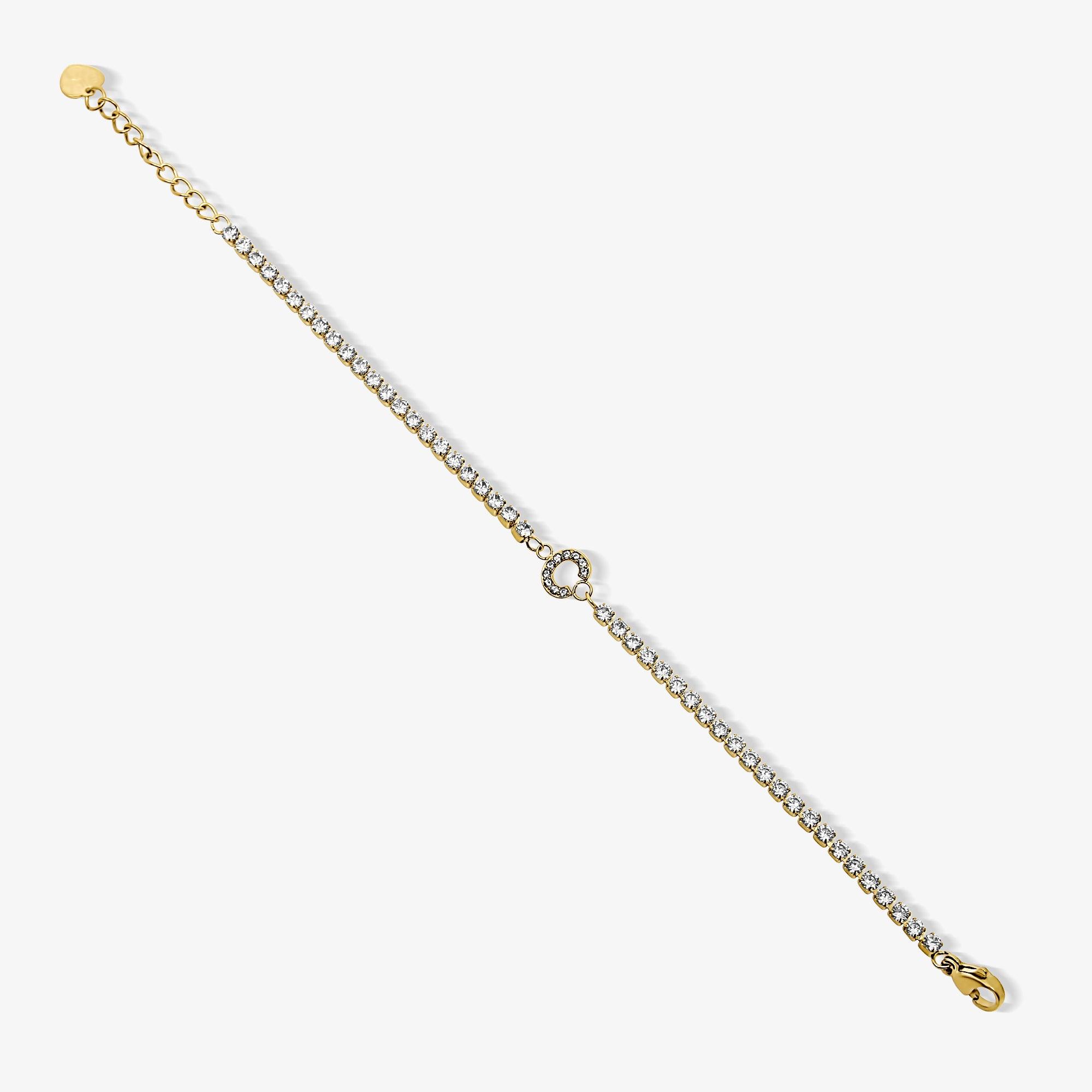 Icy Initial Tennis Bracelet - Image 11