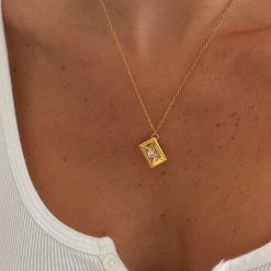 Alternative view of Sending Love Necklace