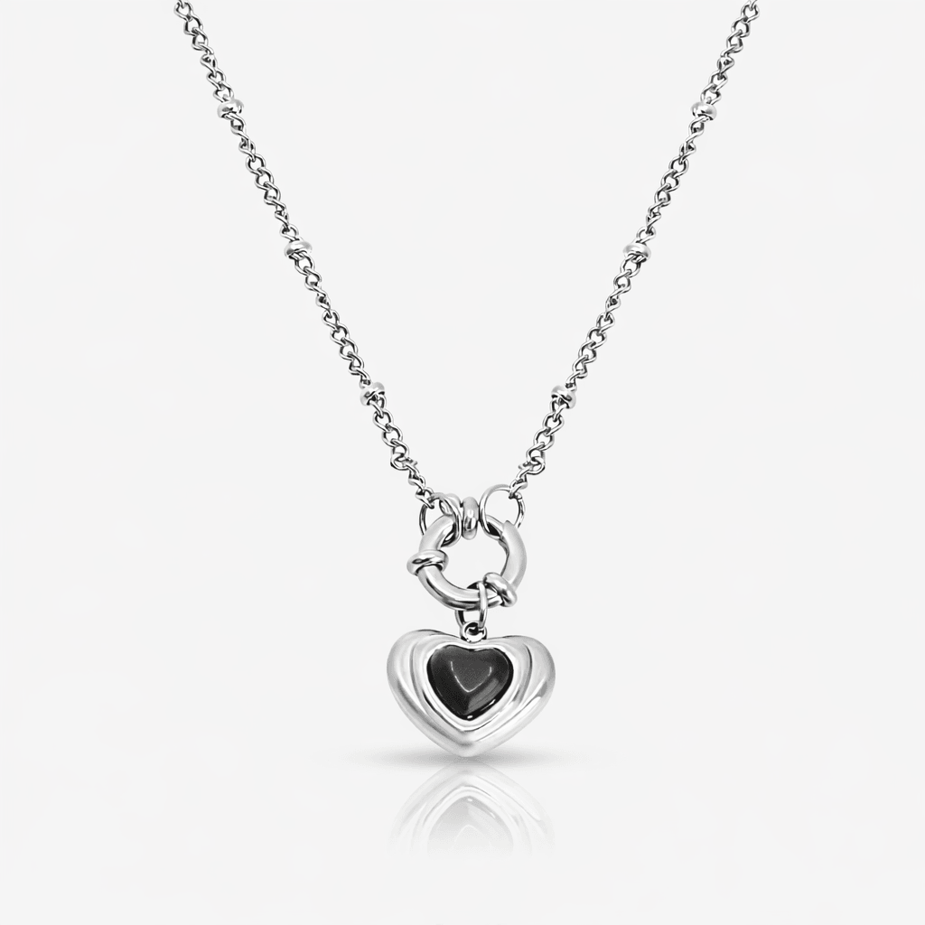 Midnight Heart Necklace - Image 2