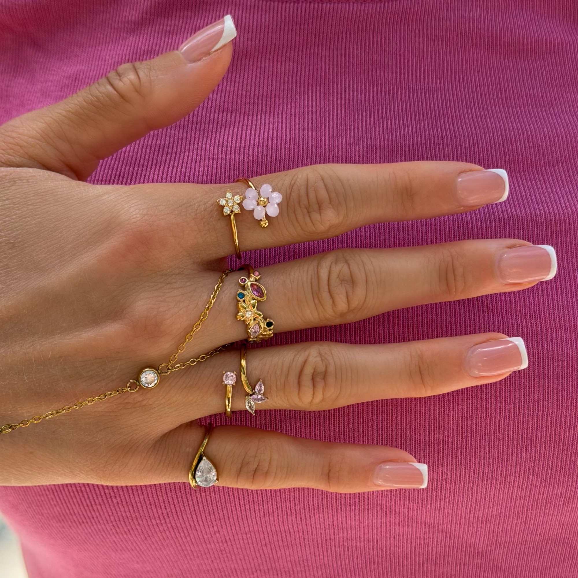 Prism Petal Ring - Image 4