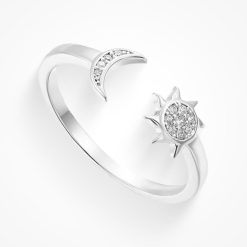 Alternative view of Dusk to Dawn Ring