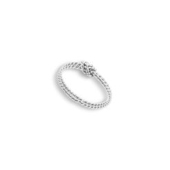 Alternative view of Dainty Tangle Ring