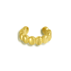 Alternative view of Dotted Ear Cuff