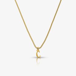 Alternative view of Initially Mine Necklace