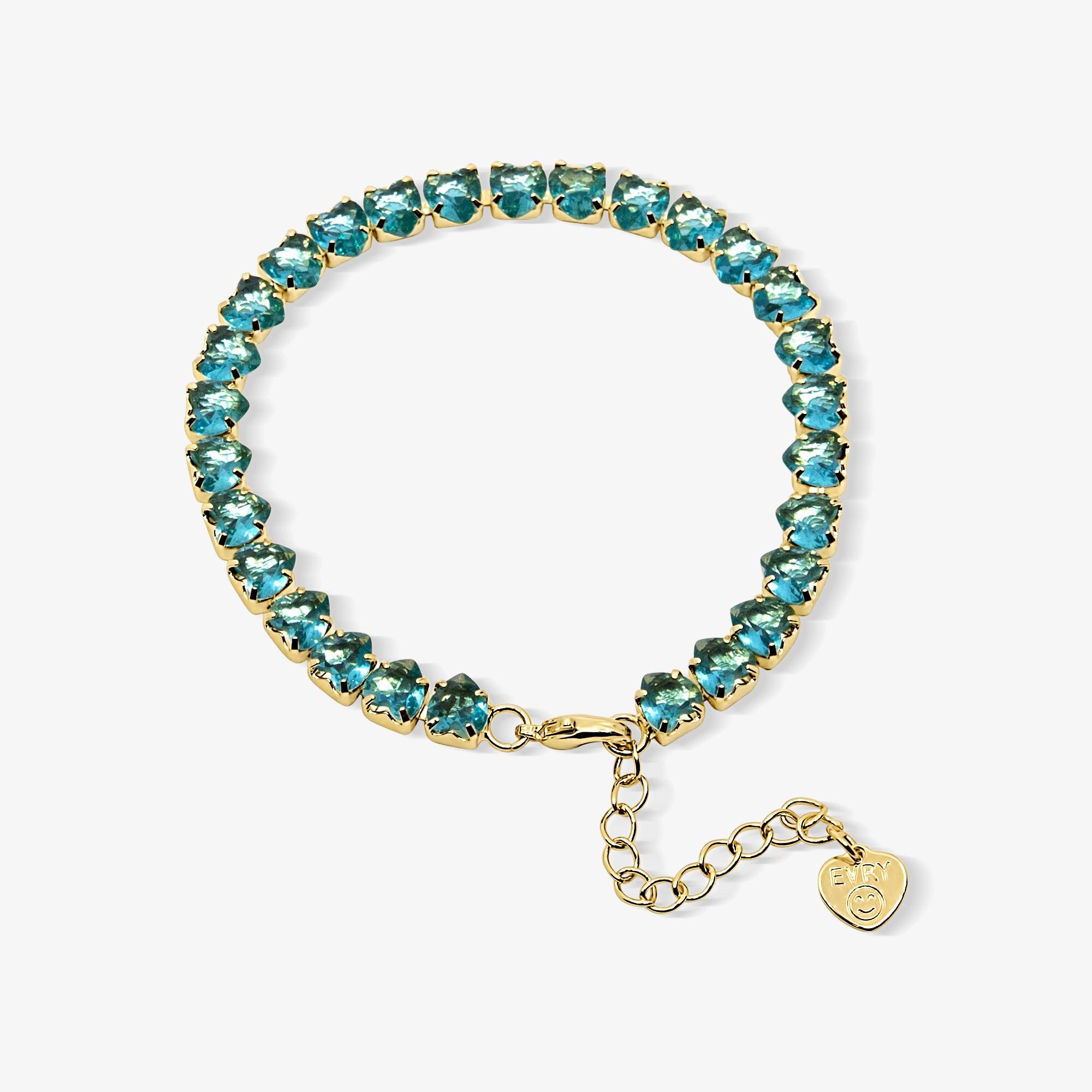 Fergie Heart Tennis Bracelet - Image 8