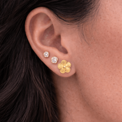 Alternative view of Lucky Bloom Stud Earrings