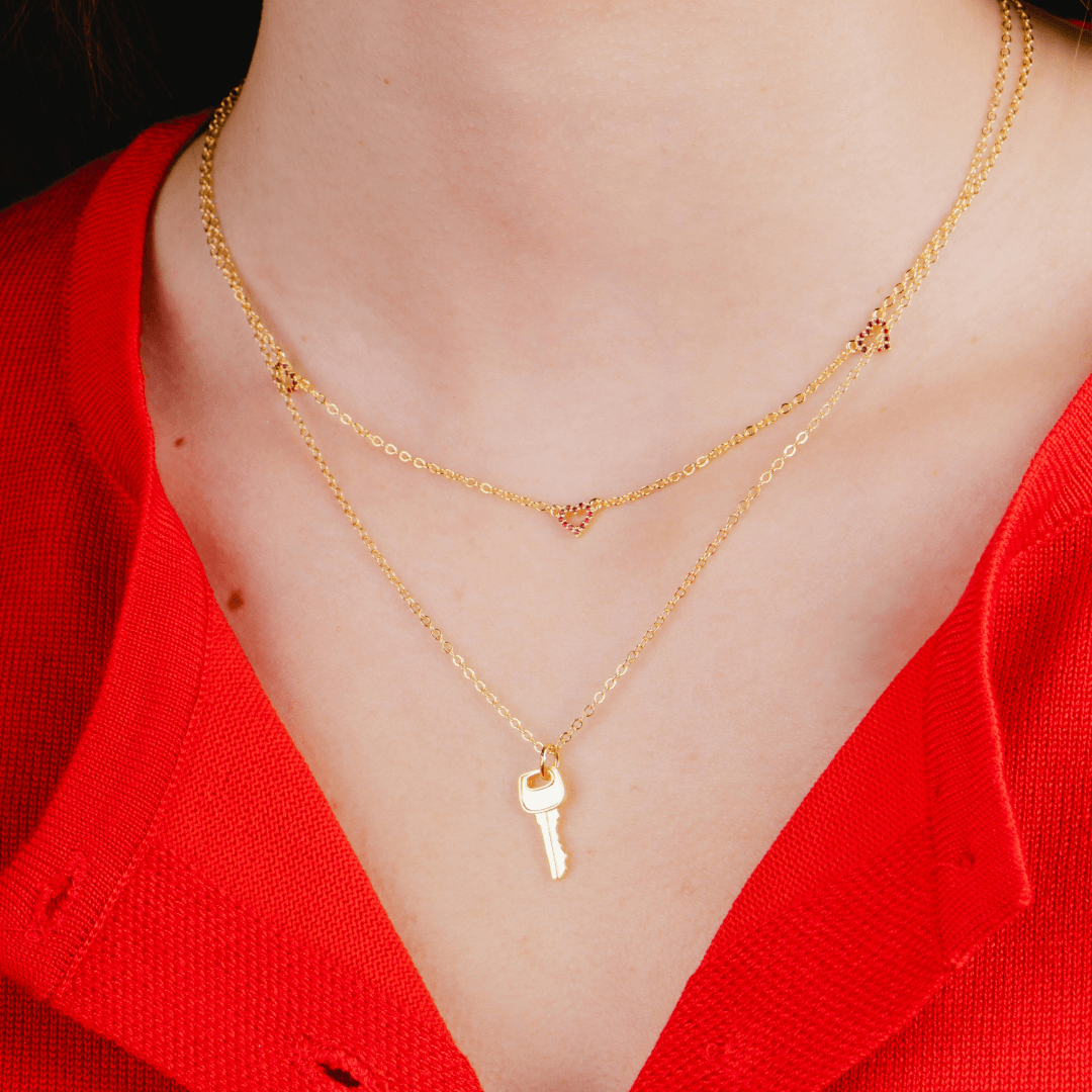Key To My Heart Necklace - Image 3
