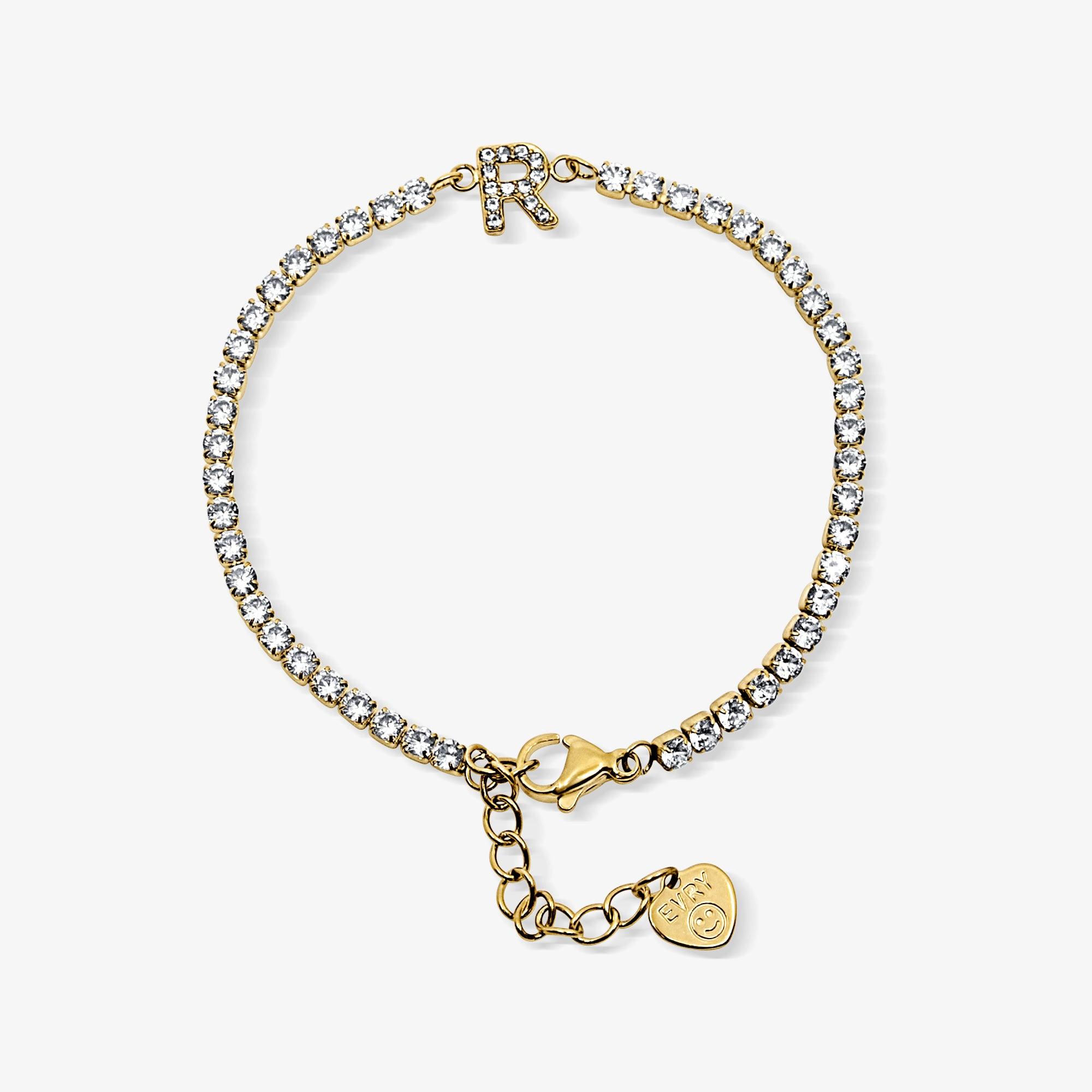 Icy Initial Tennis Bracelet - Image 24