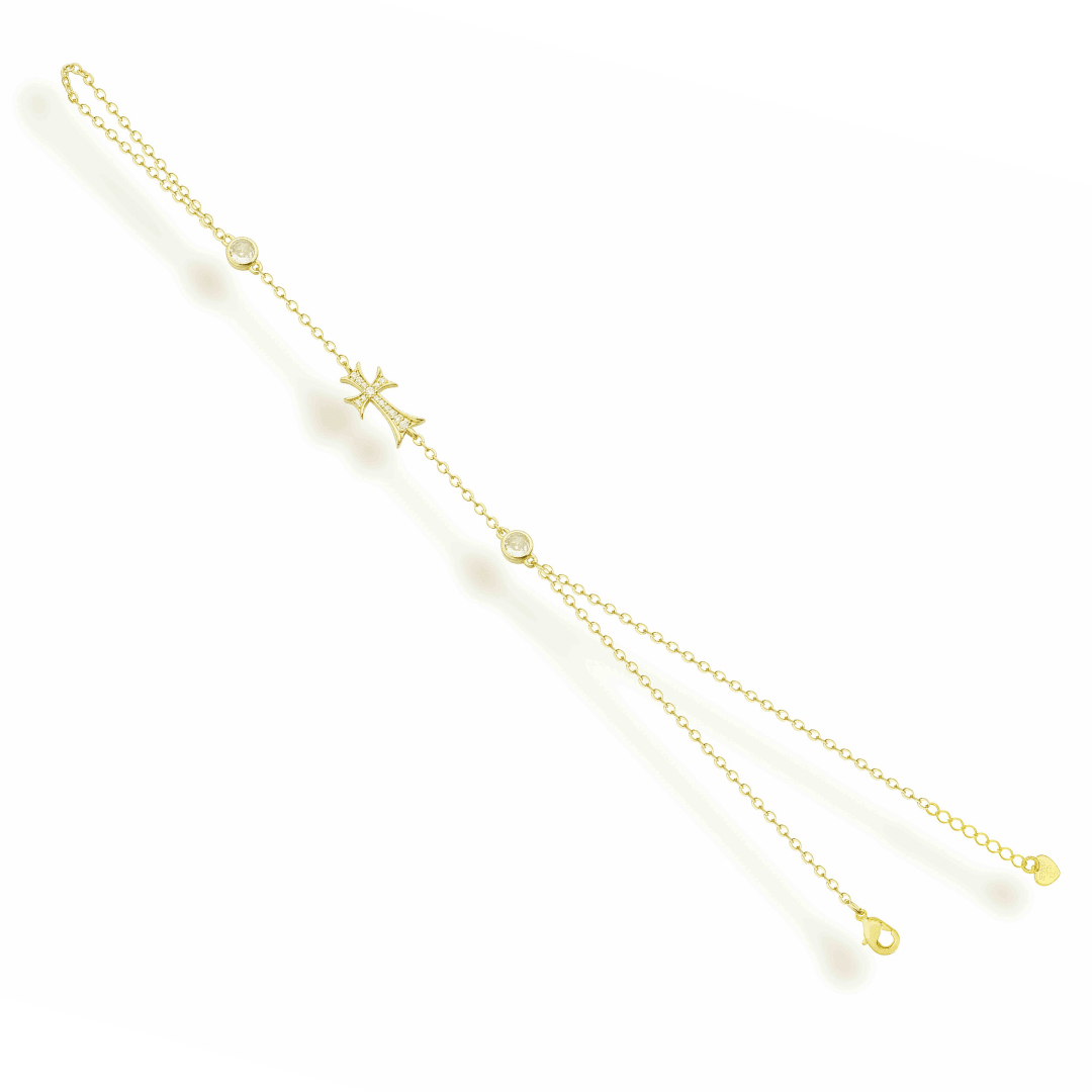 Double Cross Me Hand Chain - Image 2
